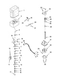 Motor and ice container parts