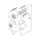 Whirlpool GS6NBEXRS01 icemaker parts, optional parts (not included) diagram
