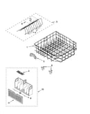 Lower rack parts, optional parts (not included)