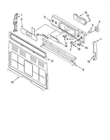 Control panel parts