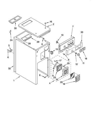 Panel and control parts