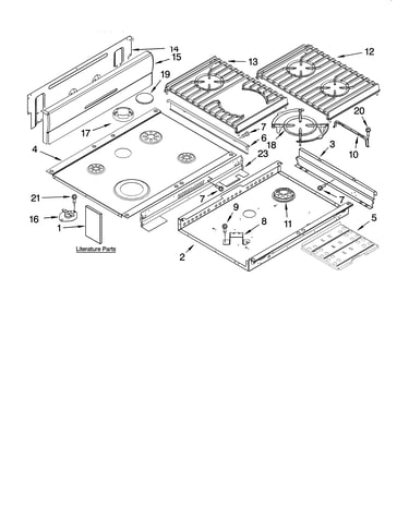 Cooktop parts