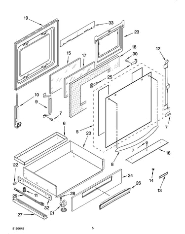 Door and drawer parts