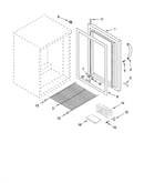 Door and shelf parts