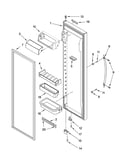 Refrigerator door parts