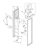 Freezer door parts