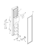 Freezer door parts