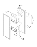Refrigerator door parts