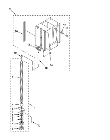 Powerscrew and ram parts