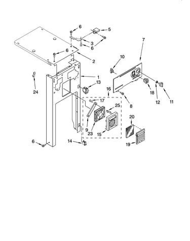 Panel and control parts