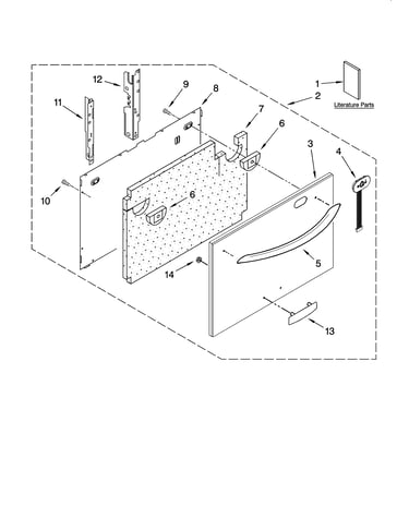 Architect series drawer and panel parts