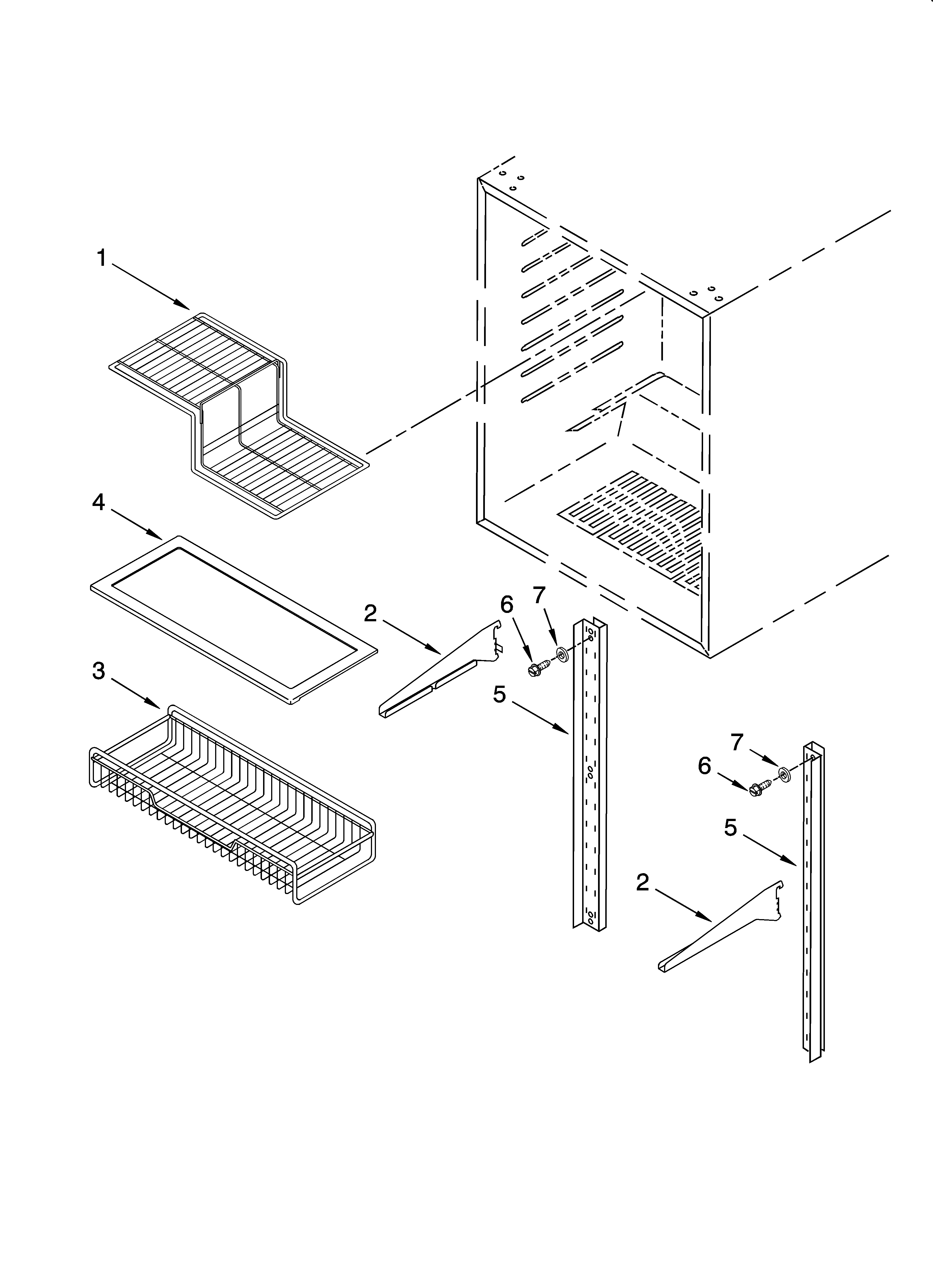 Shelf parts
