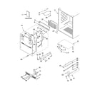 KitchenAid KUWO24LSBX00 cabinet parts diagram