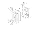 KitchenAid KUWS24LSBS00 door parts diagram