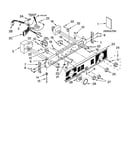 Washer/dryer control panel parts