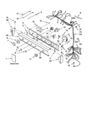 Washer/dryer control panel parts