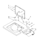 Washer top and lid parts