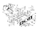 Washer/dryer control panel parts