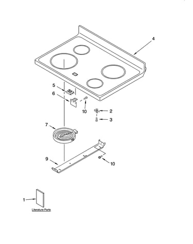 Cooktop parts