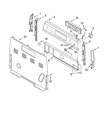 Control panel parts