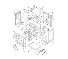 Whirlpool RF196LXMT4 chassis parts diagram