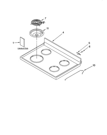 Cooktop parts