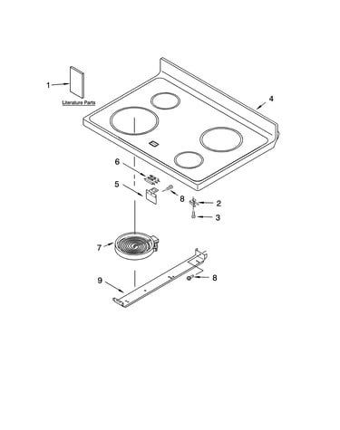 Cooktop parts