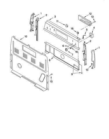 Control panel parts