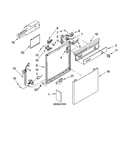 Frame and console parts