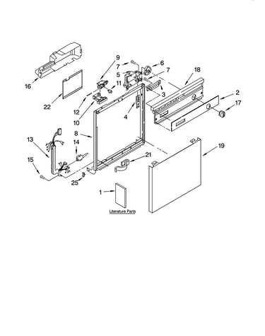 Frame and console parts