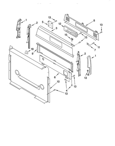 Control panel parts