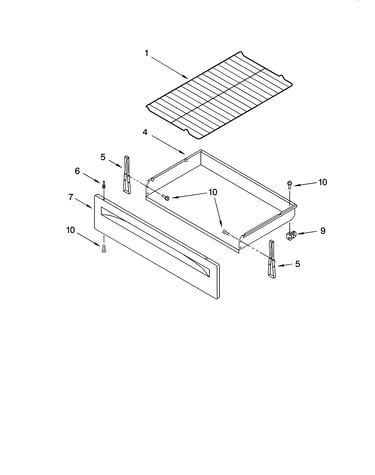 Drawer & broiler parts