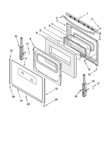 Door parts, optional parts