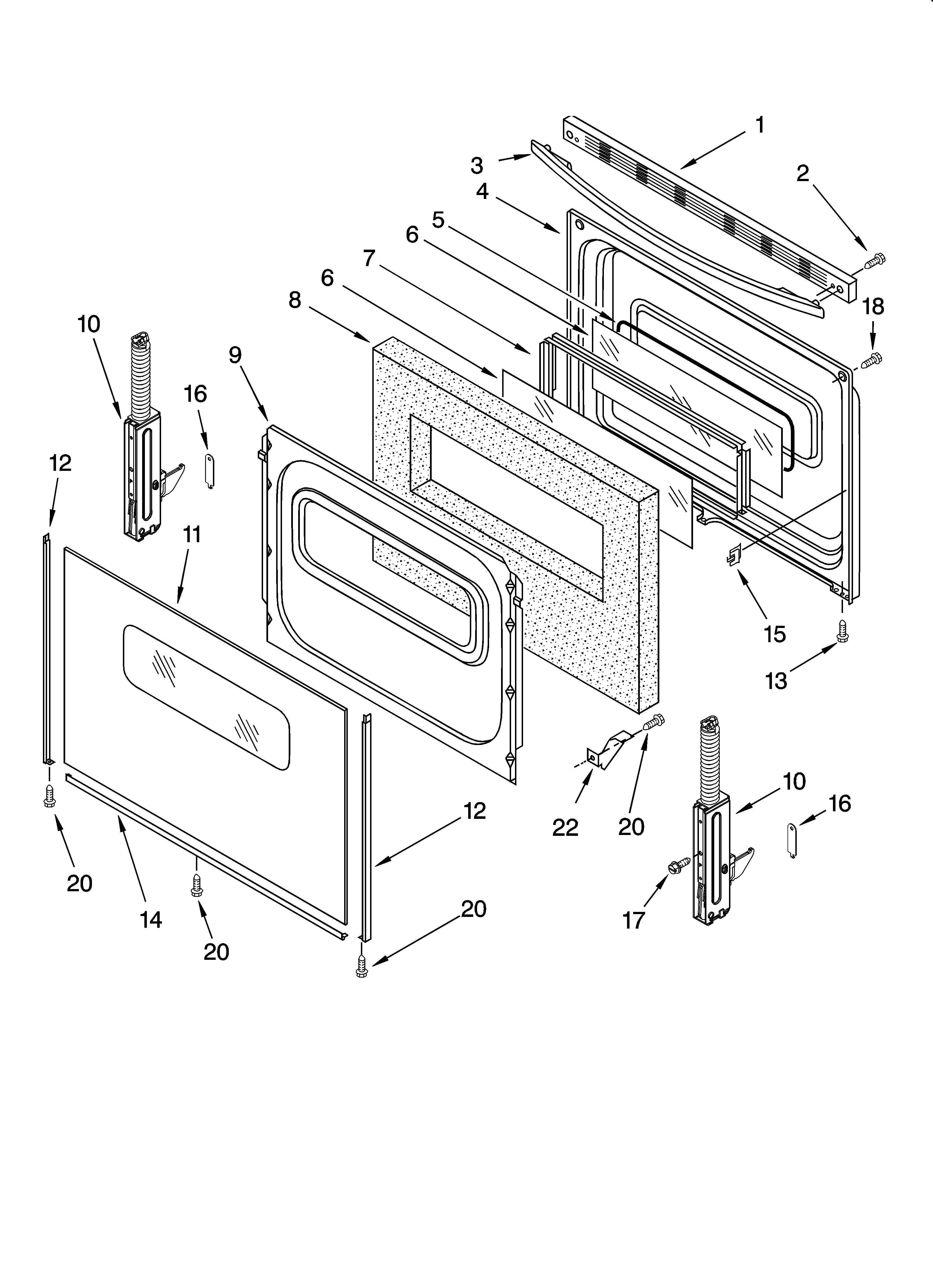 Door parts, optional parts