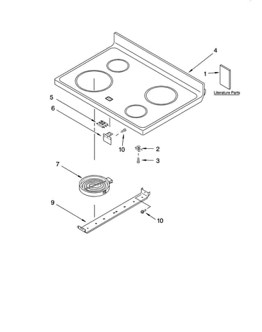 Cooktop parts