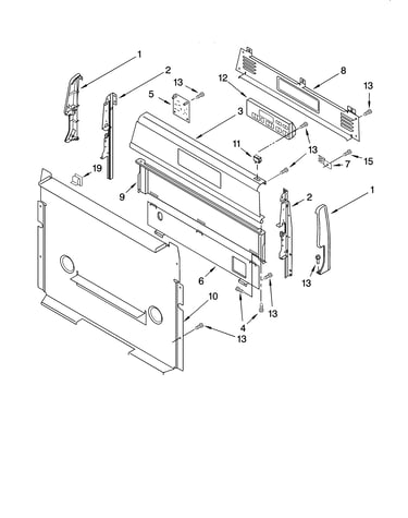 Control panel parts