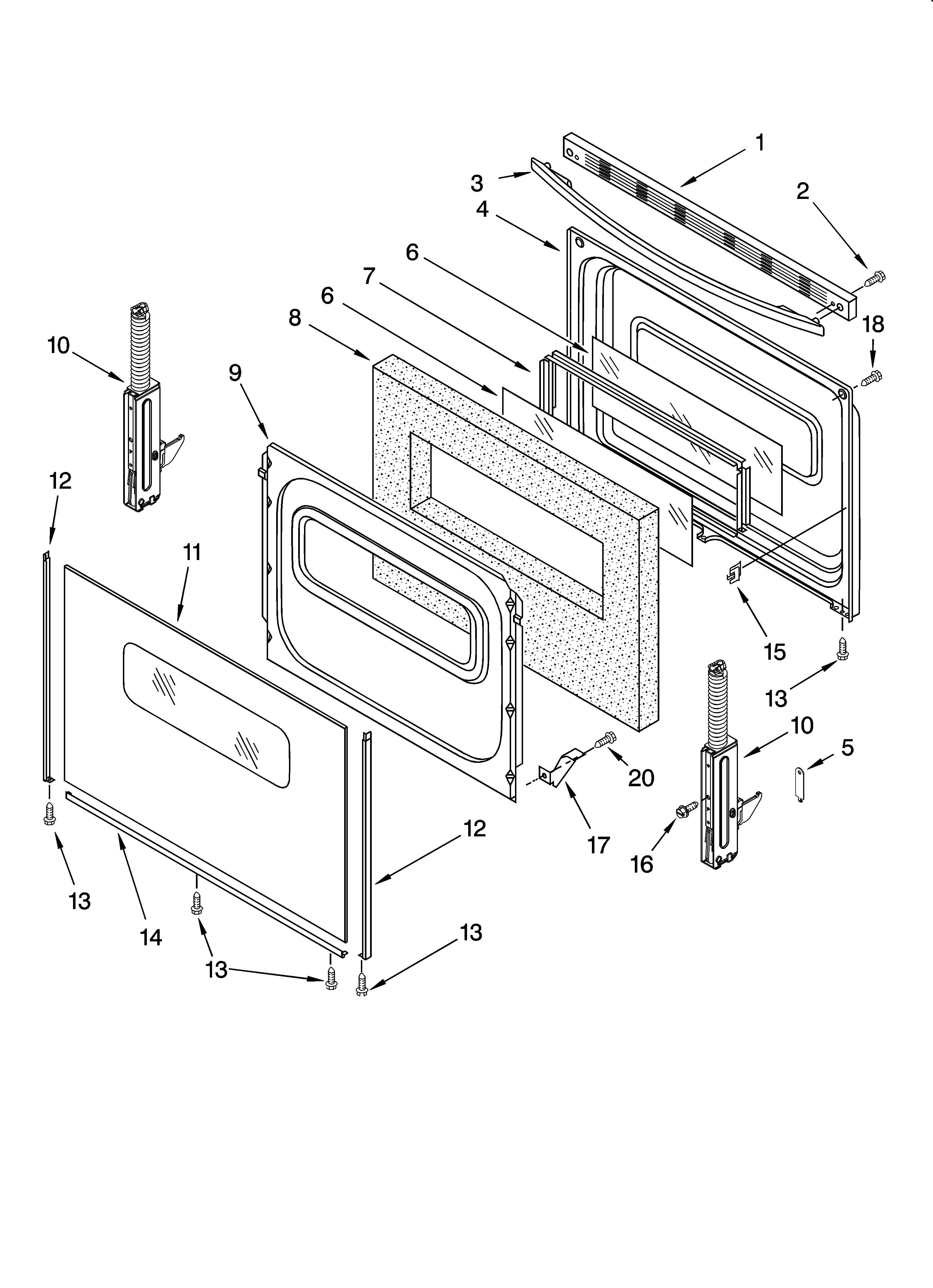 Door parts, optional parts