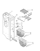 Freezer liner parts