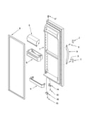 Refrigerator door parts
