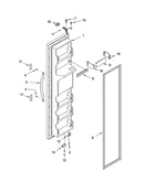 Freezer door parts