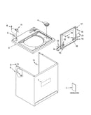 Top and cabinet parts