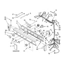 Washer/dryer control panel parts