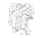 Whirlpool 3RLSQ8000JQ4 controls and rear panel parts diagram