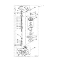 Whirlpool 3RLSQ8000JQ4 gearcase parts diagram