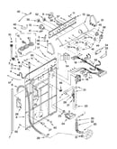 Controls and rear panel parts