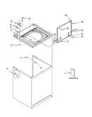 Top and cabinet parts