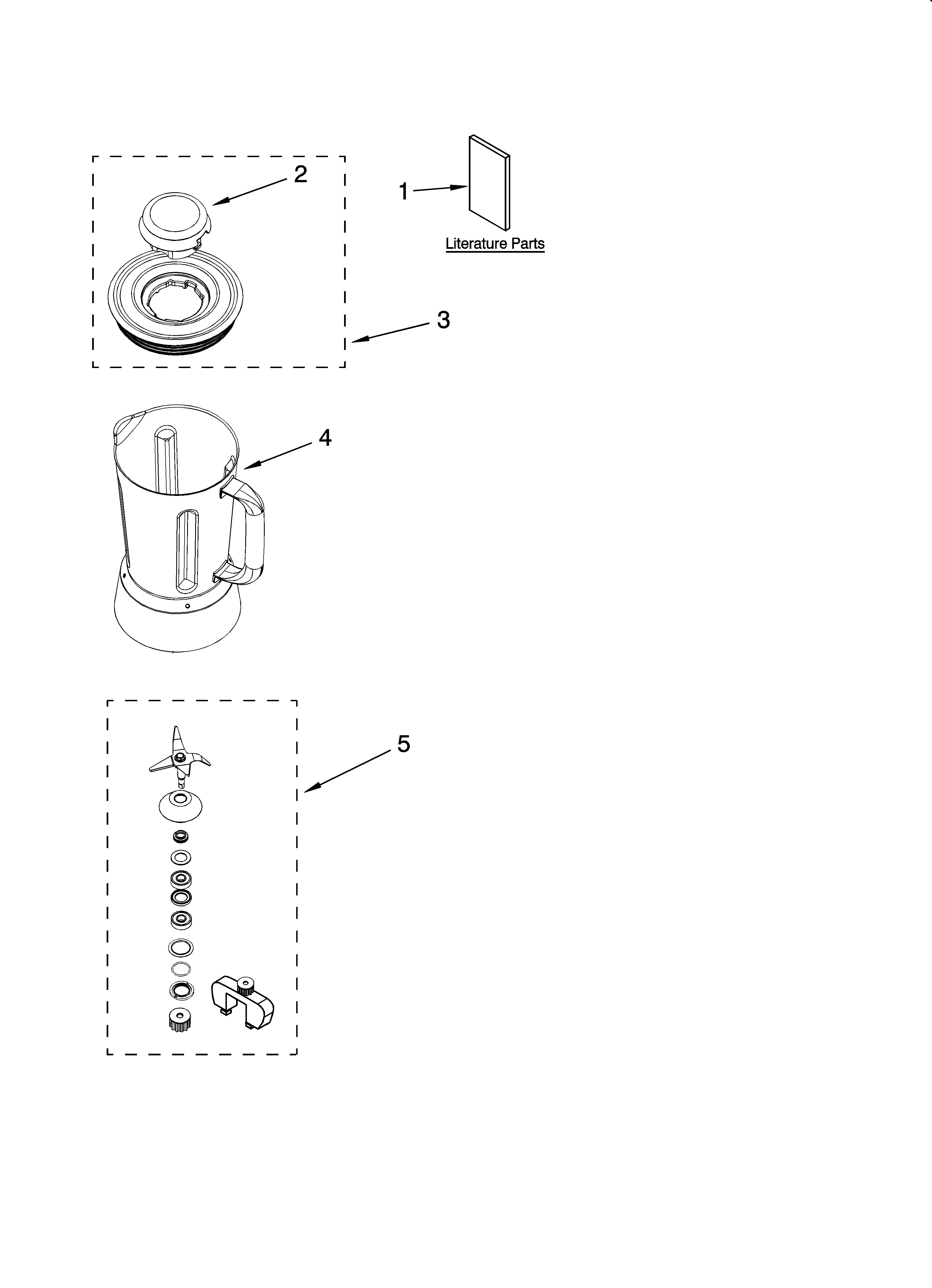 Jar assembly parts