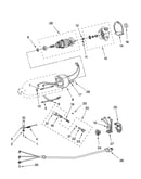 Motor and control parts