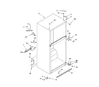 Whirlpool 5VET3DTKLQ04 cabinet parts diagram