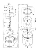 Agitator, basket and tub parts